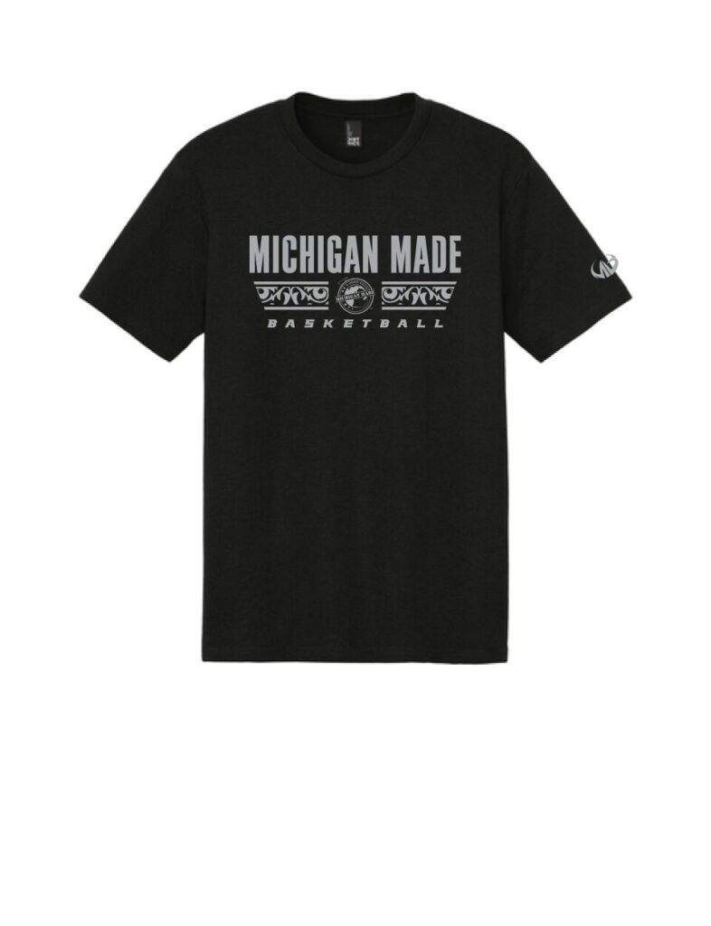 Michigan Made Basketball Tri Blend T-Shirt