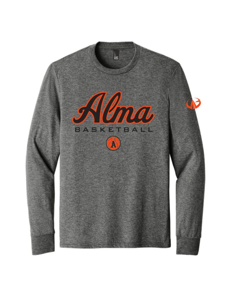 Alma Basketball Tri Blend Long Sleeve