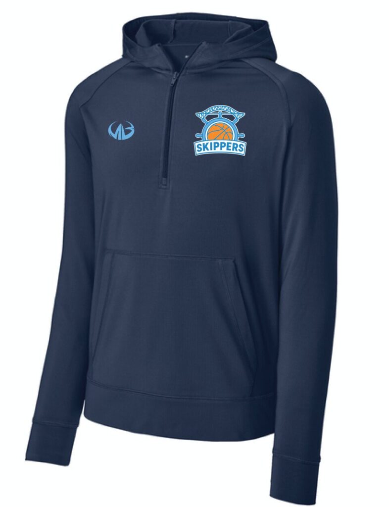 Skippers 1/2 Zip Sport Hoodie