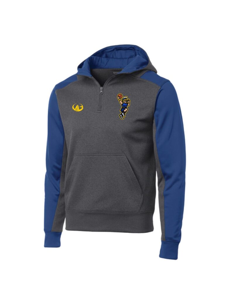 Imlay City Spartans 1/4 Zip Fleece  Hoodie