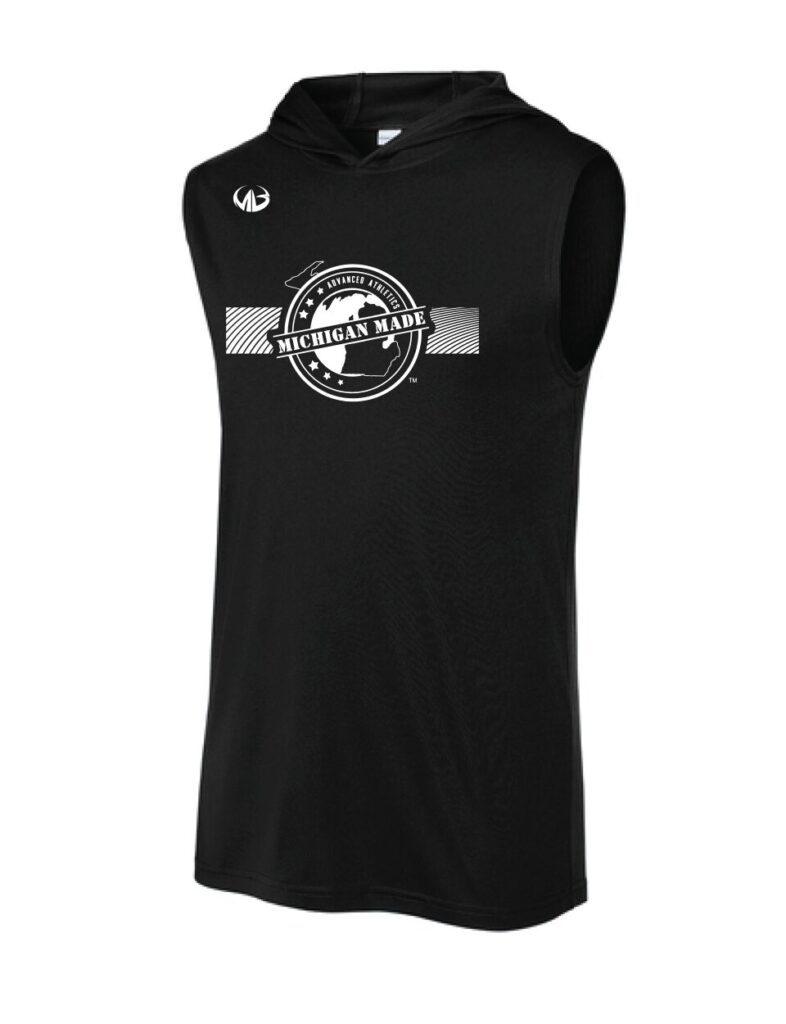 Michigan Made Sleeveless Hoodie