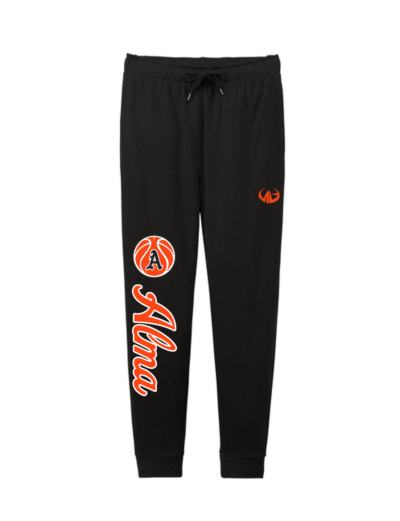 Alma Basketball Black Tri Fleece Jogger