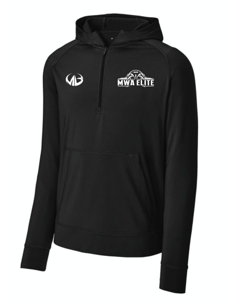 MWA Elite 1/2 Zip w/Hoodie