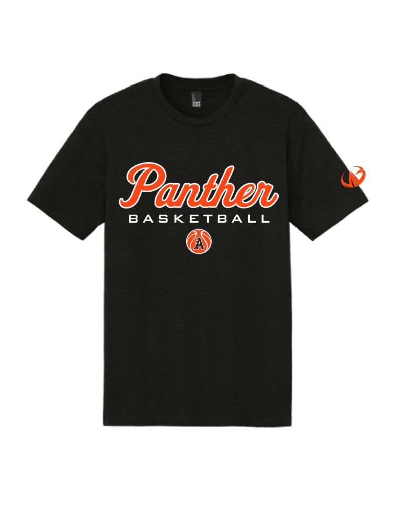 Alma Basketball Black Tri Blend Black T-Shirt