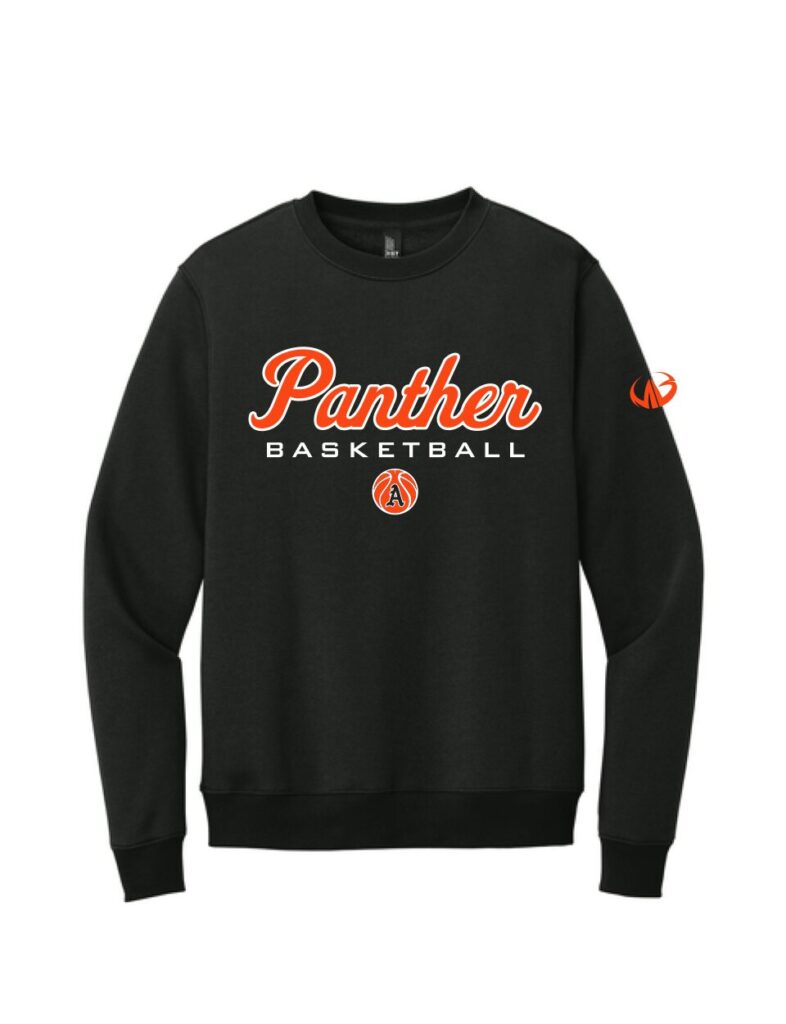 Alma Basketball Black Crewneck