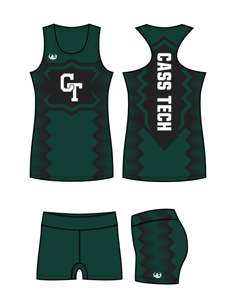 Cass Tech Girls Track - Uniform