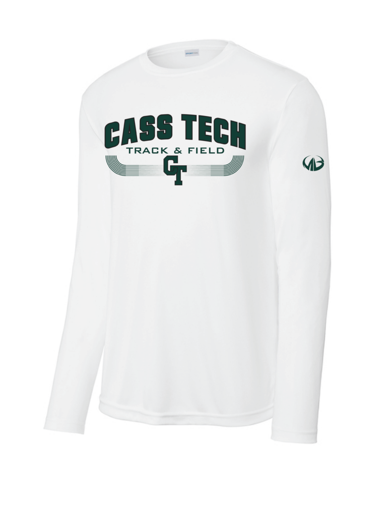 Cass Tech Boys Track – Long Sleeve Performance Shirts